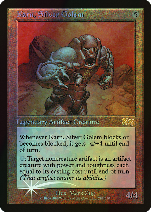Karn, Silver Golem (PAL99) #8 [EN/F]