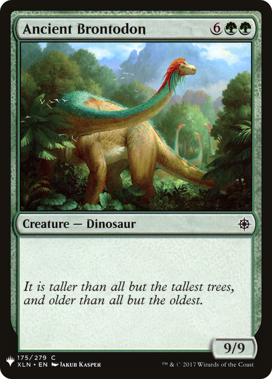 Ancient Brontodon (PLST) #XLN-175 [EN/N] s/o