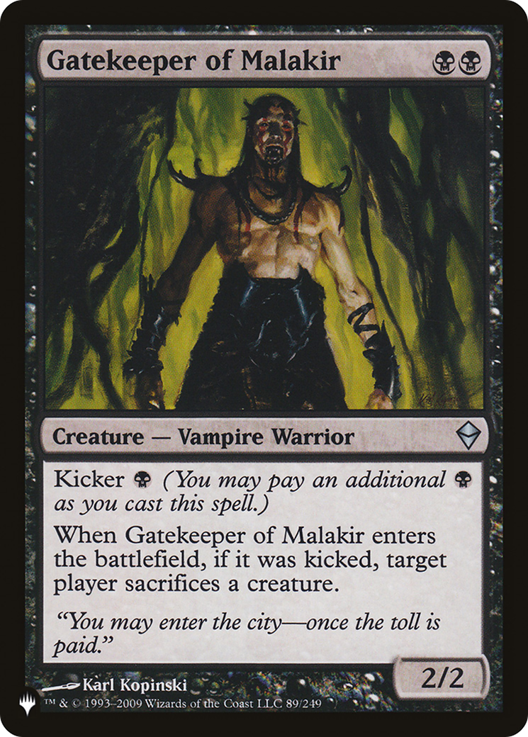Gatekeeper of Malakir (PLST) #ZEN-89 [EN/N]