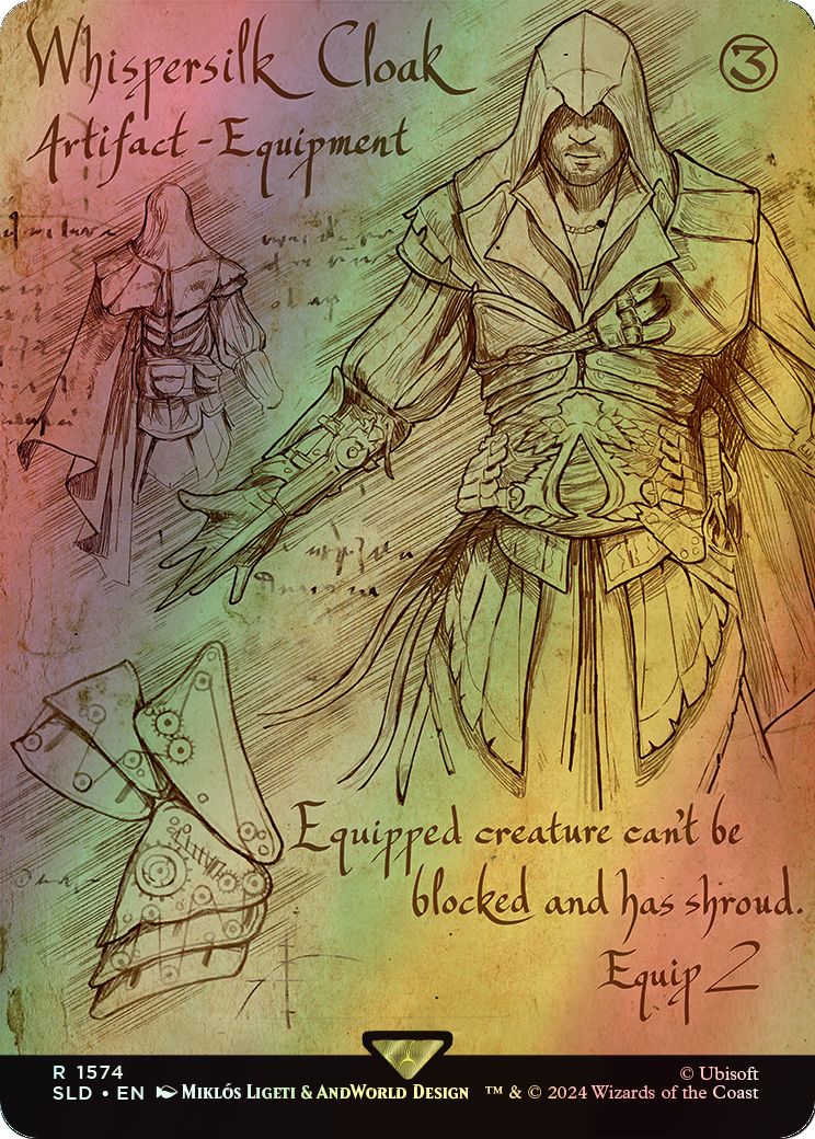 Whispersilk Cloak (SLD) #1574 [EN/F]