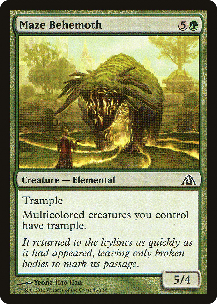 Maze Behemoth (DGM) #43 [EN/N]
