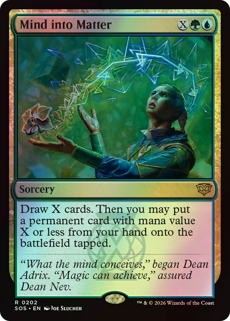 Mind into Matter (SOS) #202 [EN/F] s/o