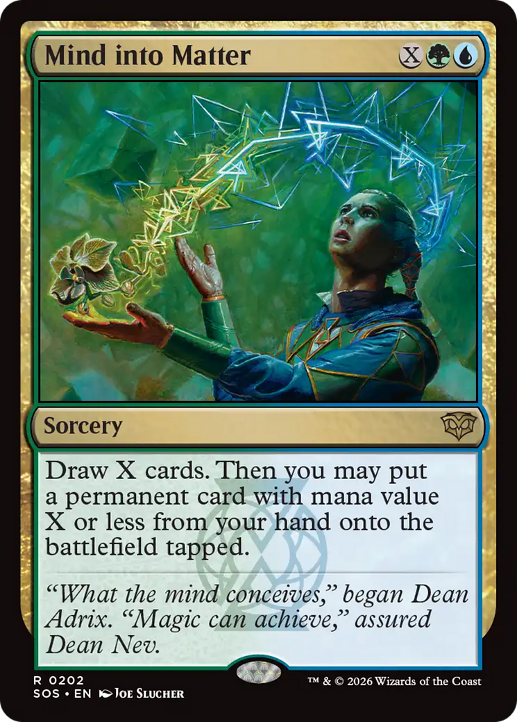 Mind into Matter (SOS) #202 [EN/N]
