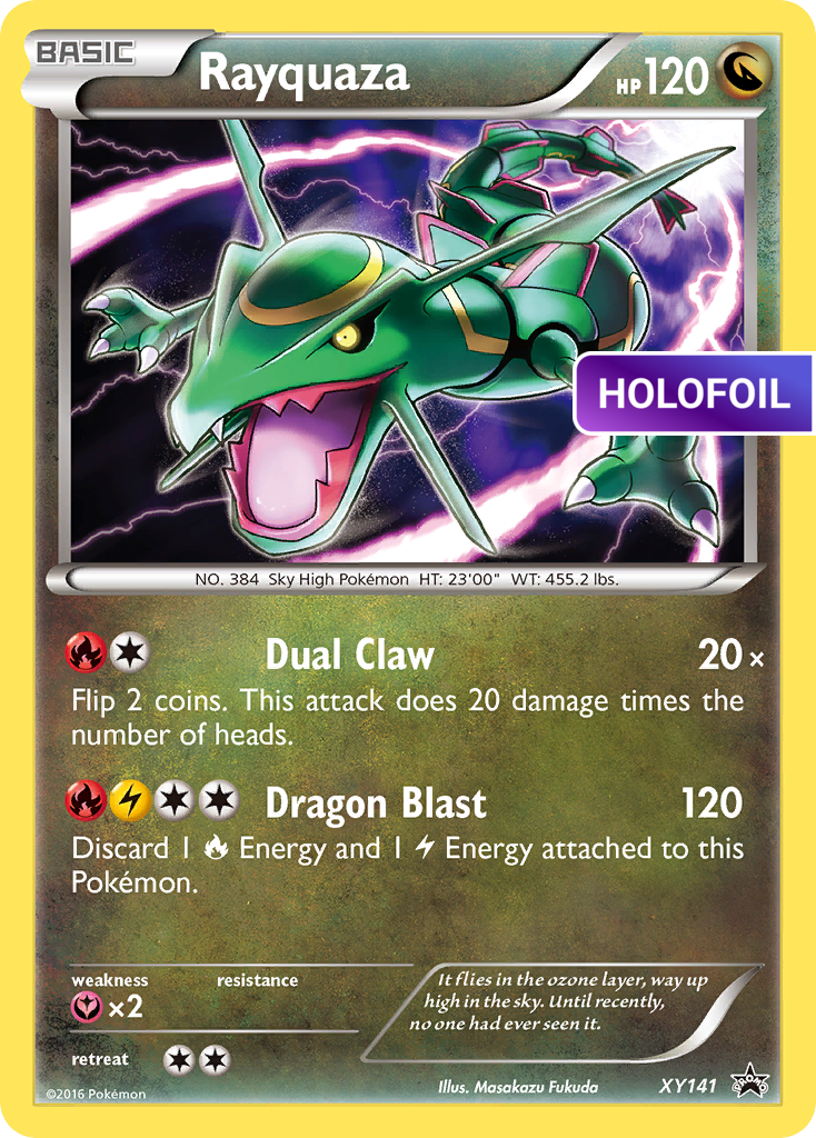 Rayquaza (PR-XY) #XY141 [EN/H]