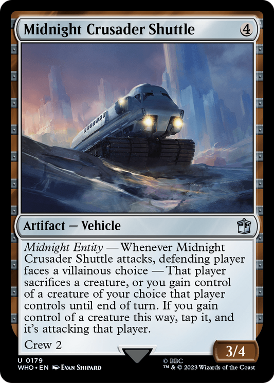 Midnight Crusader Shuttle (WHO) #179 [EN/N]