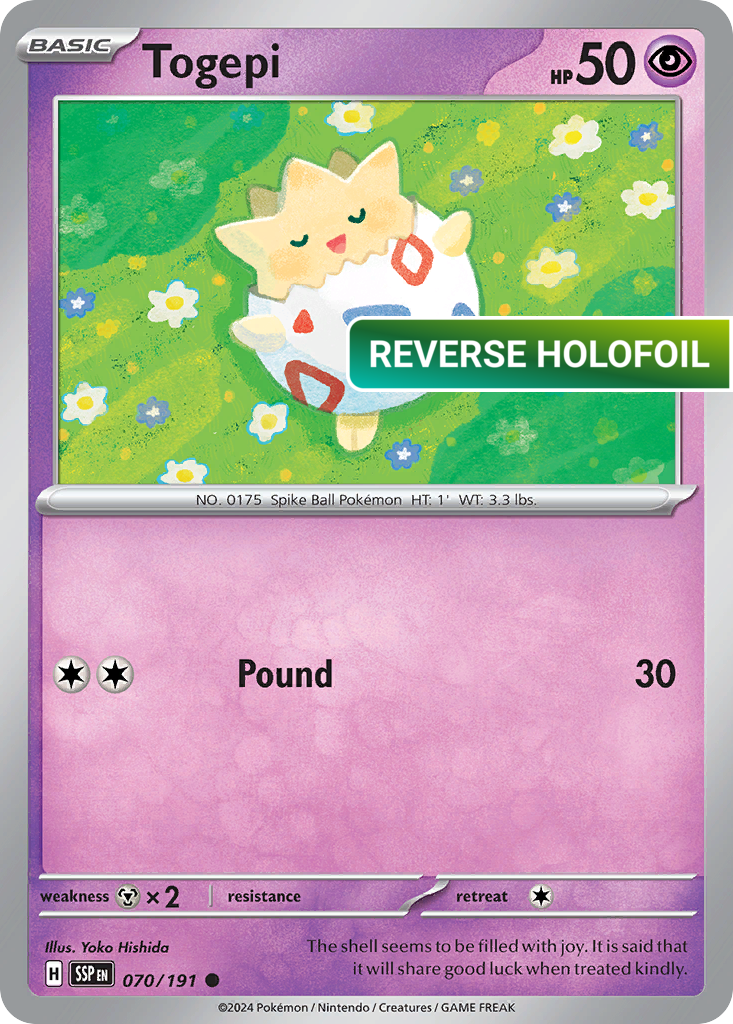 Togepi (SSP) #070 [EN/R]