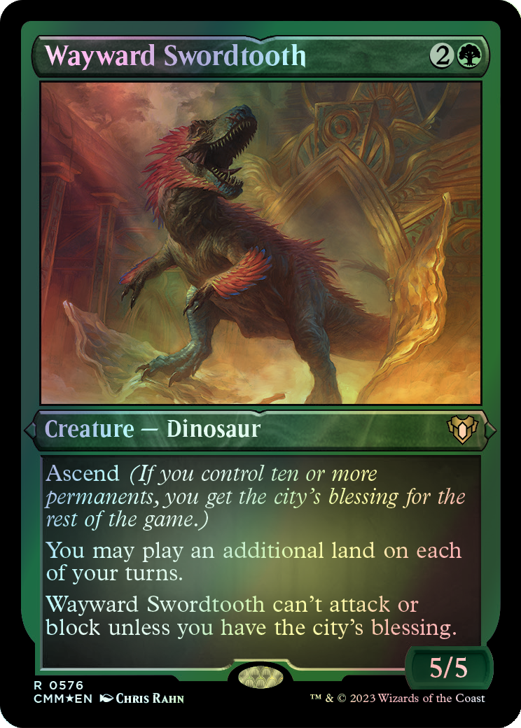 Wayward Swordtooth (CMM) #576 [EN/E] s/o