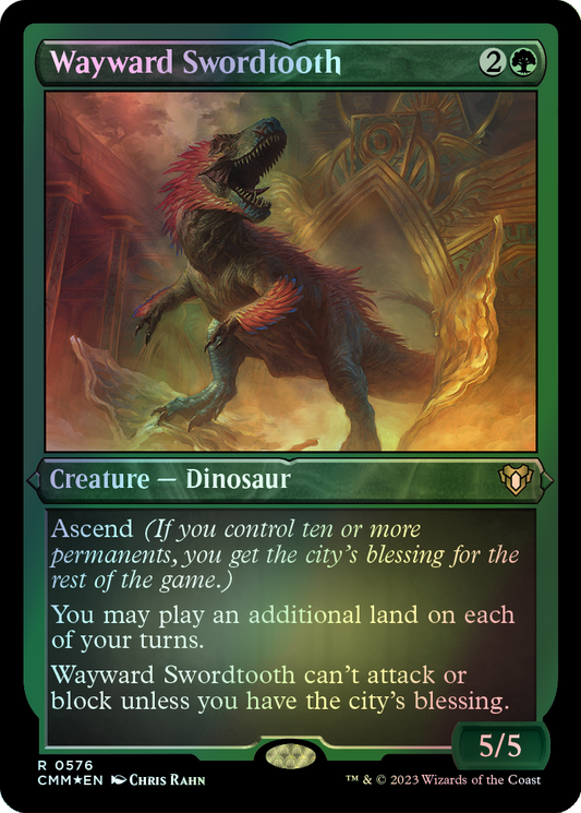 Wayward Swordtooth (CMM) #576 [EN/E] s/o