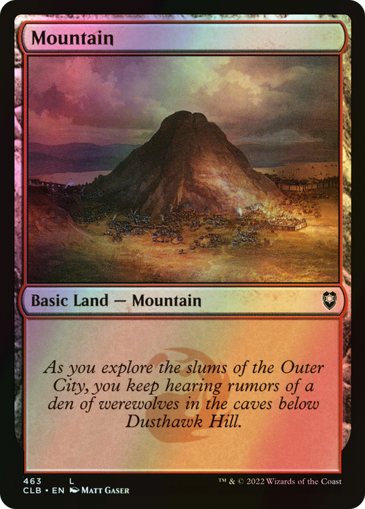 Mountain (CLB) #463 [EN/F] s/o