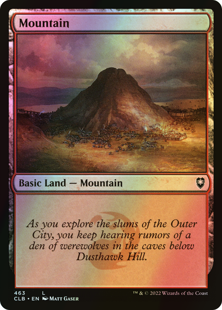 Mountain (CLB) #463 [EN/F] s/o