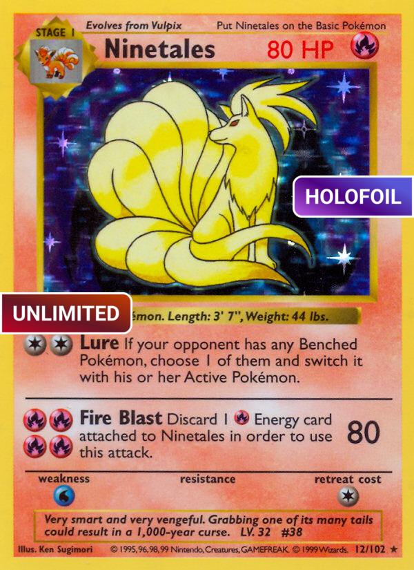 Ninetales (BS) #012 [EN/UH] s/o