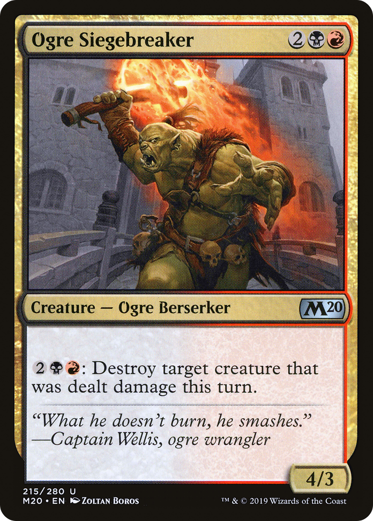 Ogre Siegebreaker (M20) #215 [EN/N]