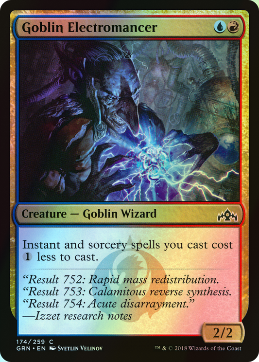 Goblin Electromancer (GRN) #174 [EN/F] s/o