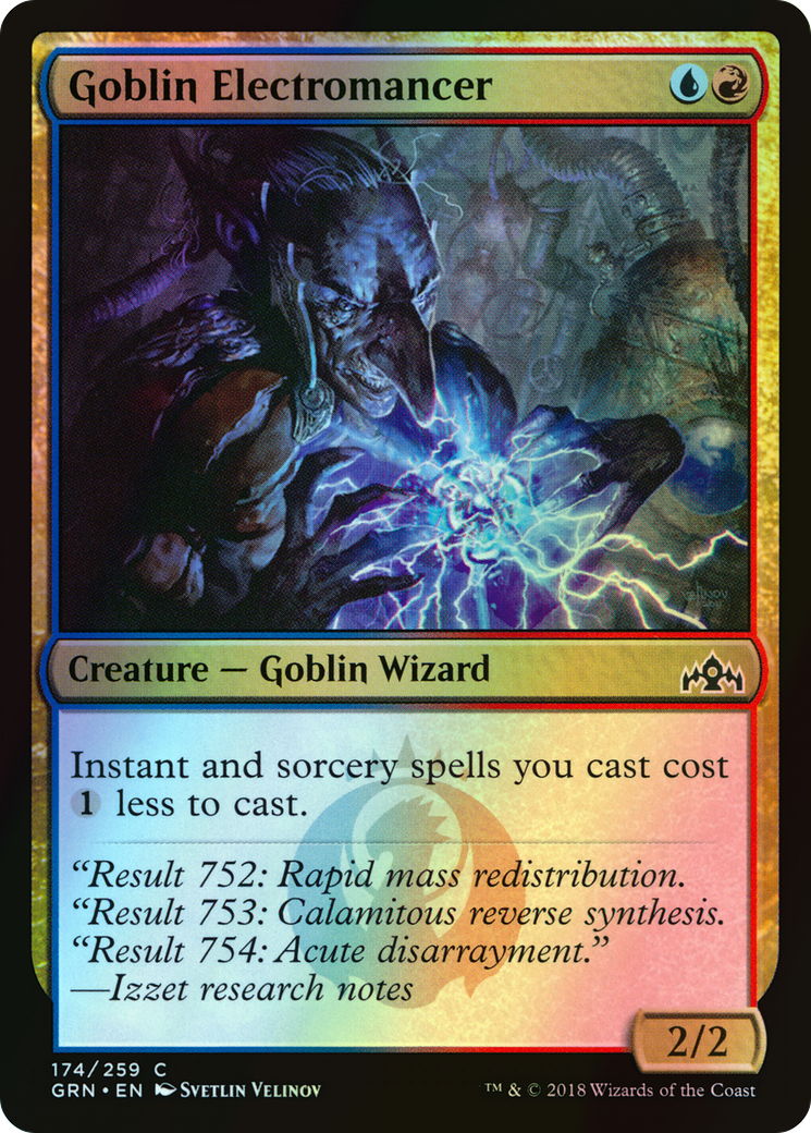 Goblin Electromancer (GRN) #174 [EN/F] s/o