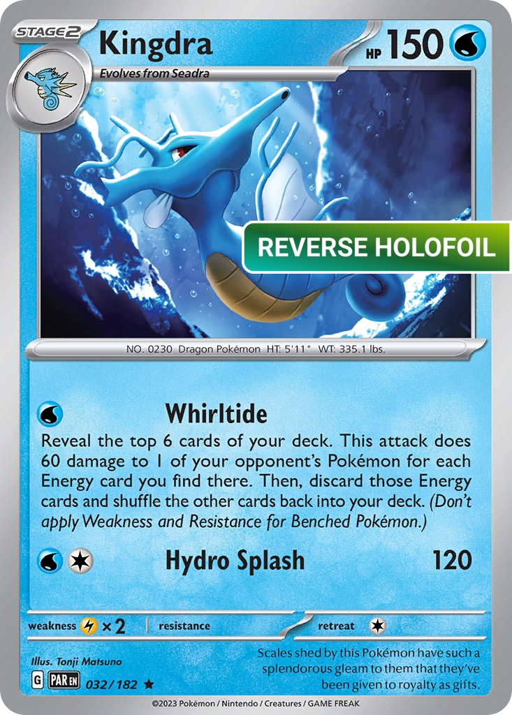 Kingdra (PAR) #32 [EN/R] s/o