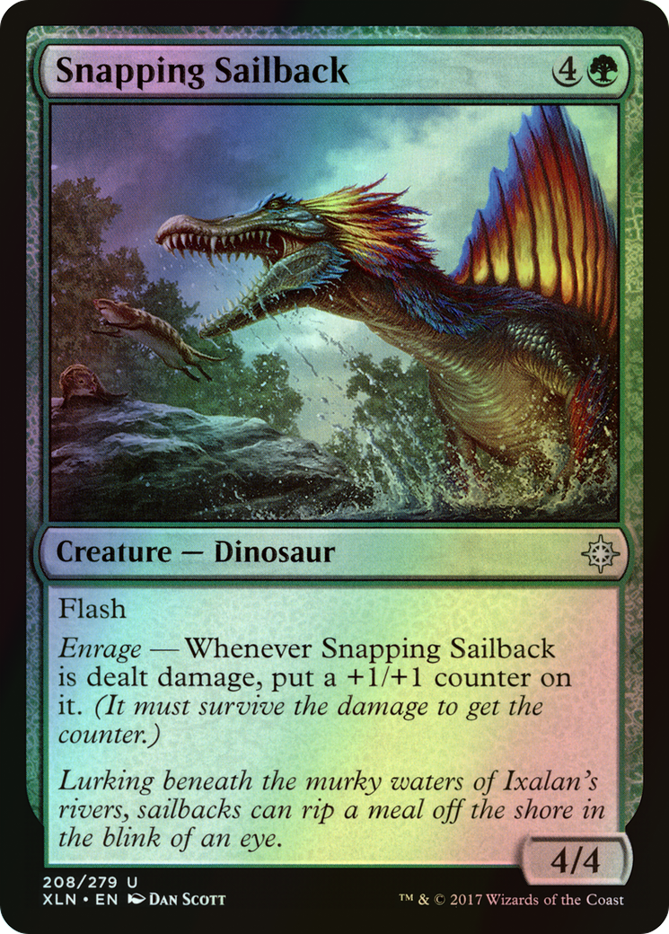 Snapping Sailback (XLN) #208 [EN/F]