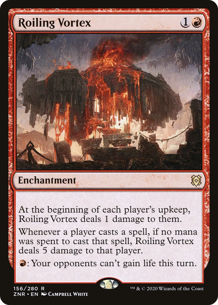 Roiling Vortex (ZNR) #156 [EN/N] s/o