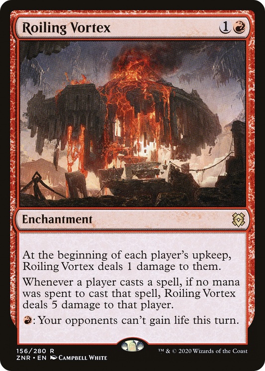 Roiling Vortex (ZNR) #156 [EN/N] s/o
