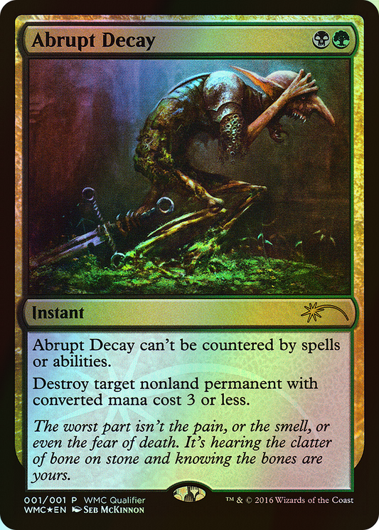 Abrupt Decay (WMC) #2016 [EN/F]