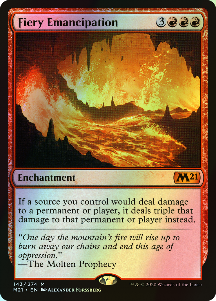 Fiery Emancipation (M21) #143 [EN/F] s/o