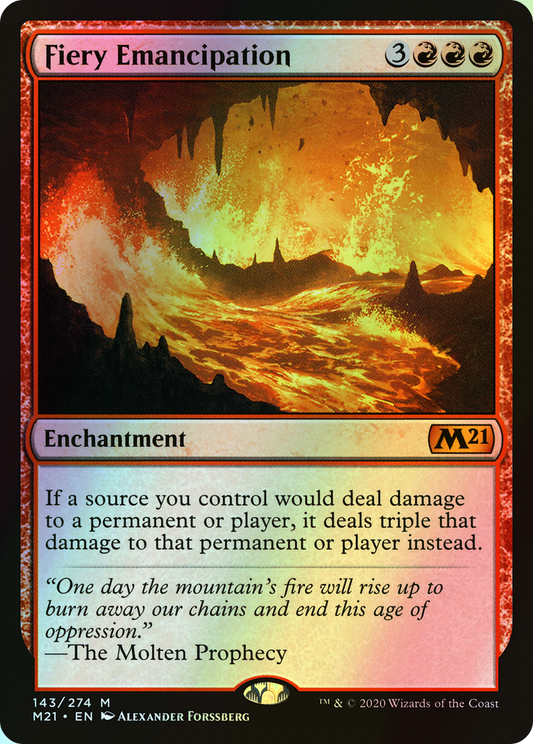 Fiery Emancipation (M21) #143 [EN/F] s/o