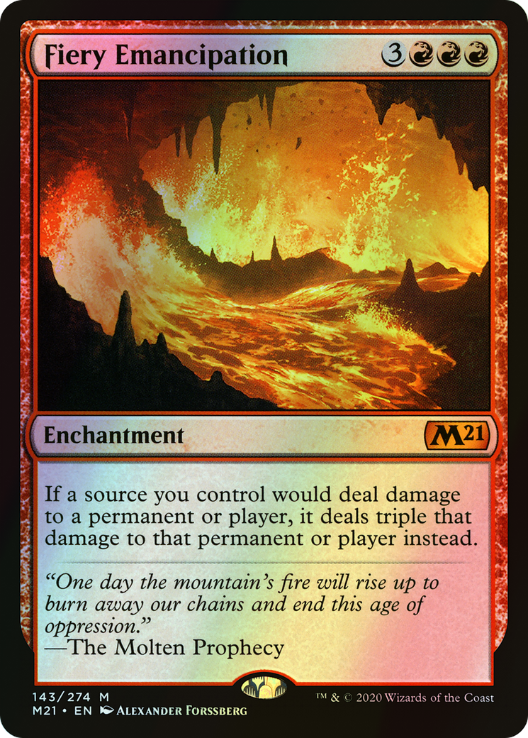 Fiery Emancipation (M21) #143 [EN/F] s/o