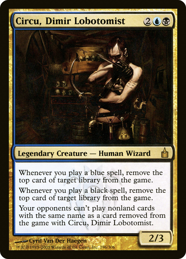 Circu, Dimir Lobotomist (RAV) #196 [EN/N]