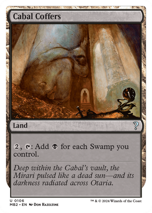 Cabal Coffers (MB2) #106 [EN/N] s/o