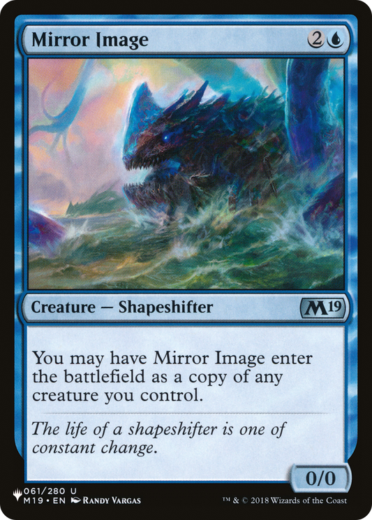 Mirror Image (PLST) #M19-61 [EN/N] s/o