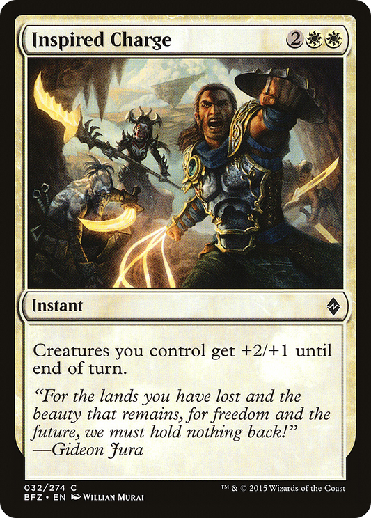 Inspired Charge (BFZ) #32 [EN/N]