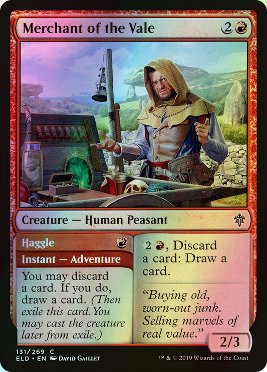 Merchant of the Vale // Haggle (ELD) #131 [EN/F] s/o