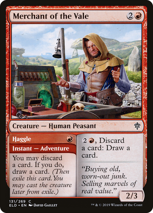 Merchant of the Vale // Haggle (ELD) #131 [EN/N]