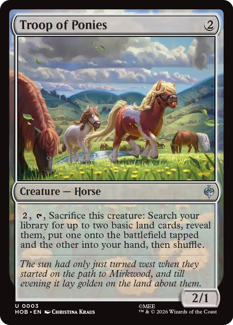 Troop of Ponies (HOB) #3 [EN/N]