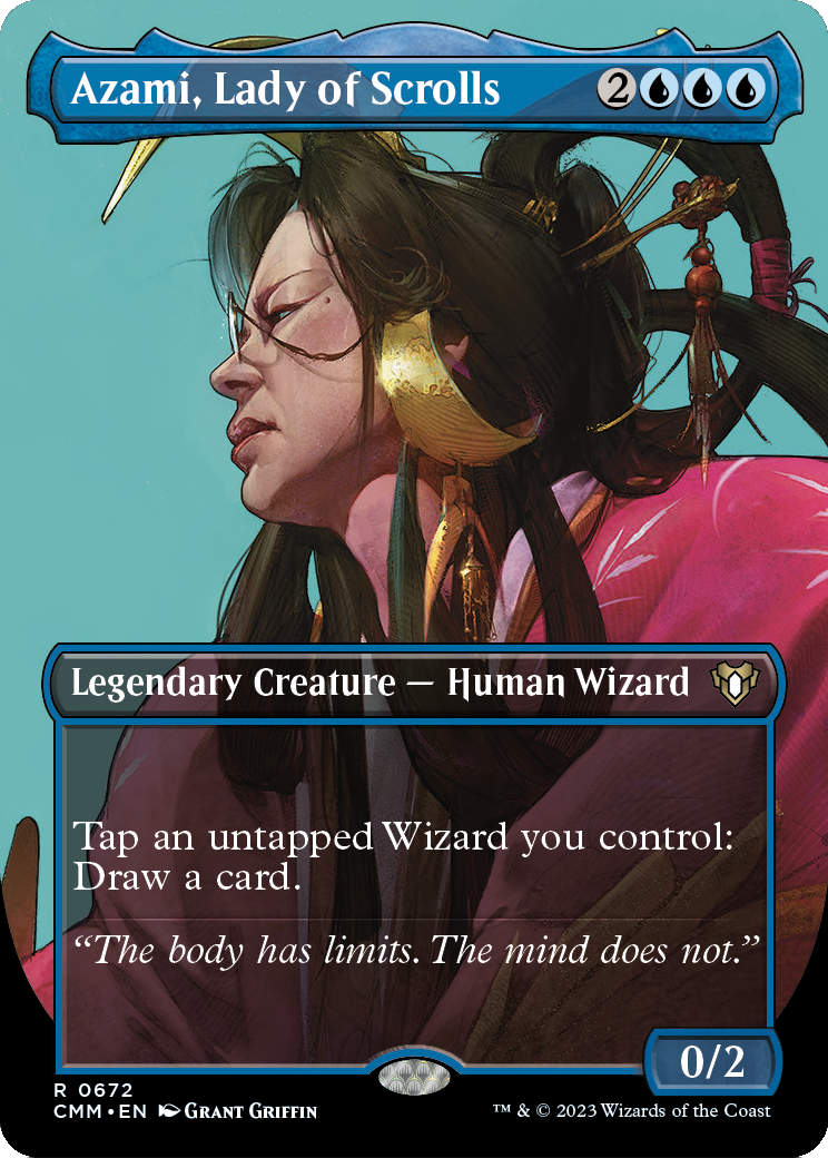 Azami, Lady of Scrolls (CMM) #672 [EN/N]
