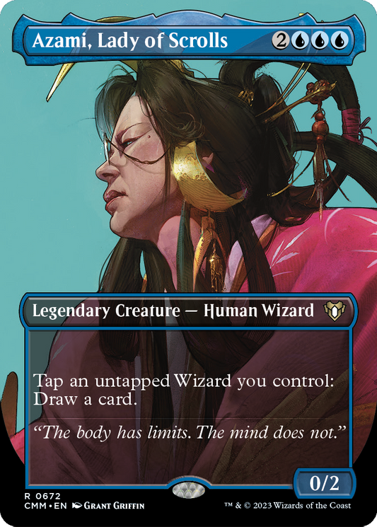 Azami, Lady of Scrolls (CMM) #672 [EN/N]