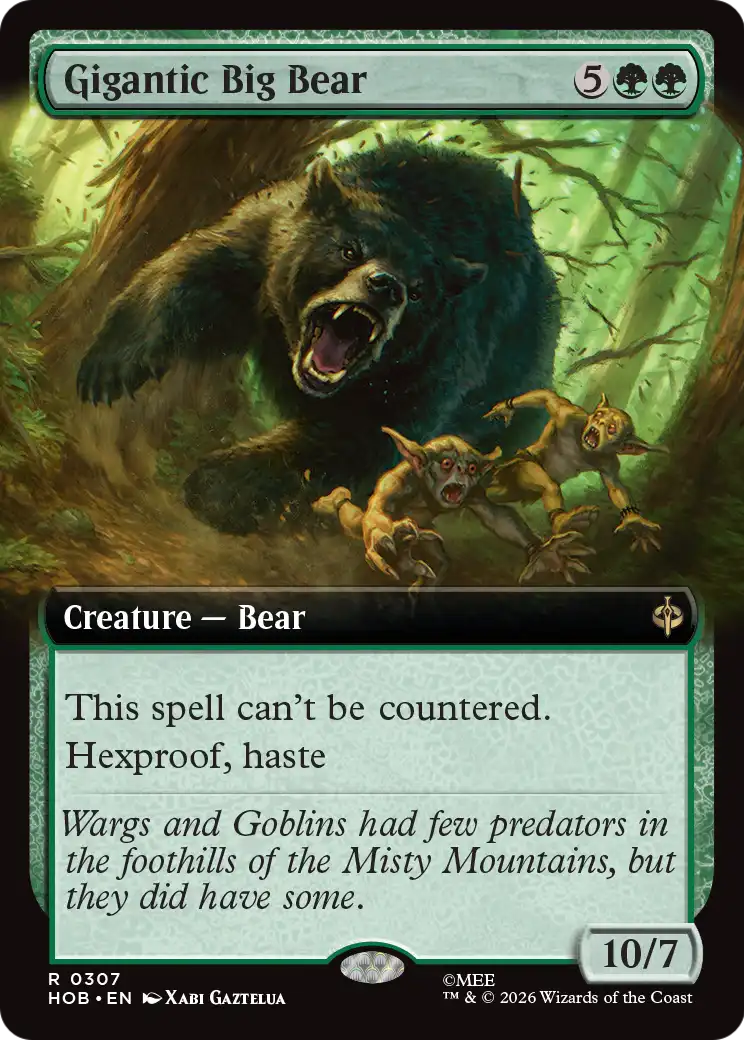 Gigantic Big Bear (HOB) #307 [EN/N]