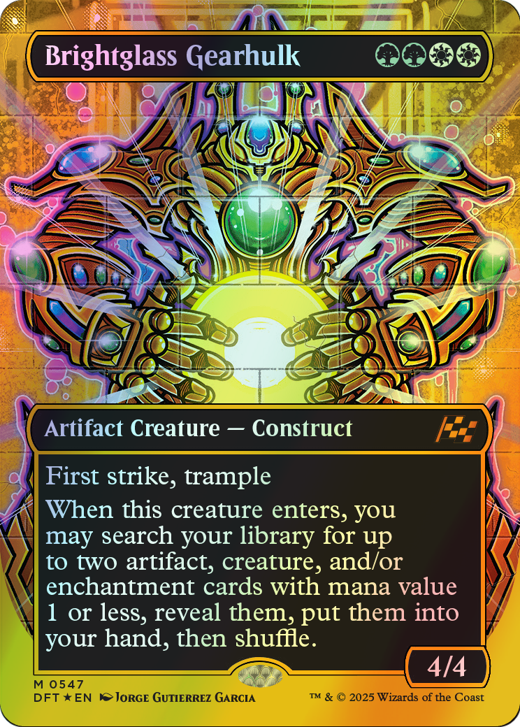 Brightglass Gearhulk - Firstplace Foil (DFT) #547 [EN/F] s/o