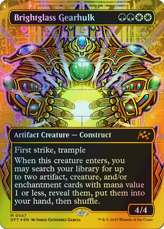 Brightglass Gearhulk - Firstplace Foil (DFT) #547 [EN/F] s/o