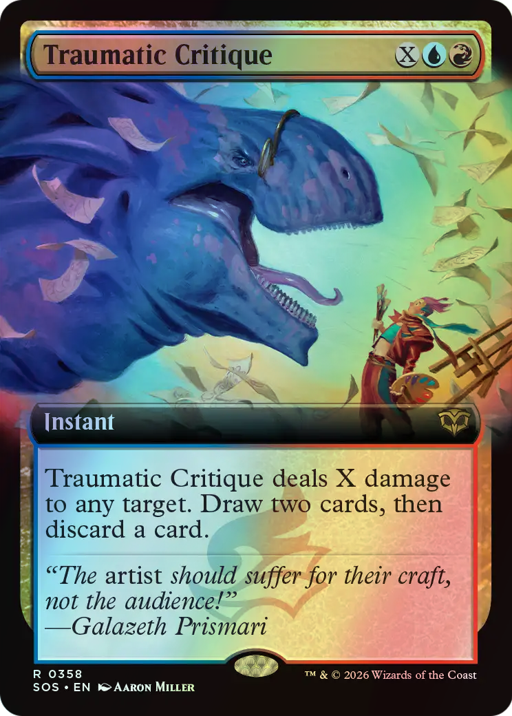 Traumatic Critique (SOS) #358 [EN/F]