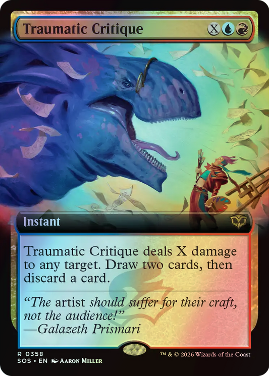 Traumatic Critique (SOS) #358 [EN/F] s/o