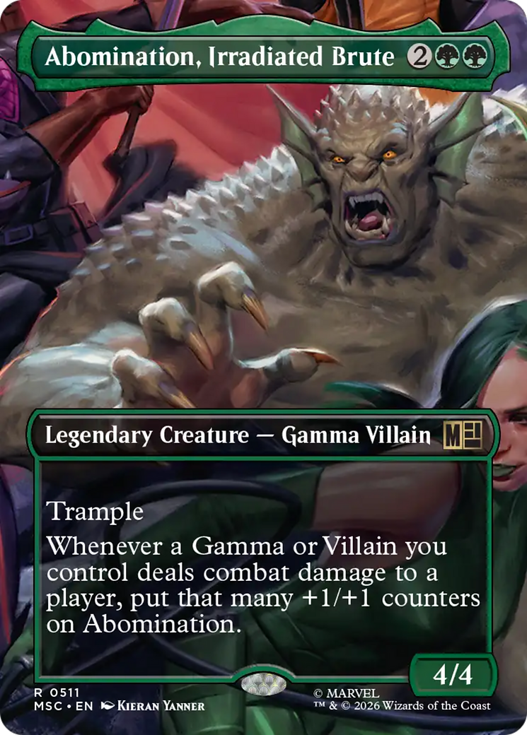 Abomination, Irradiated Brute (MSC) #511 [EN/N]
