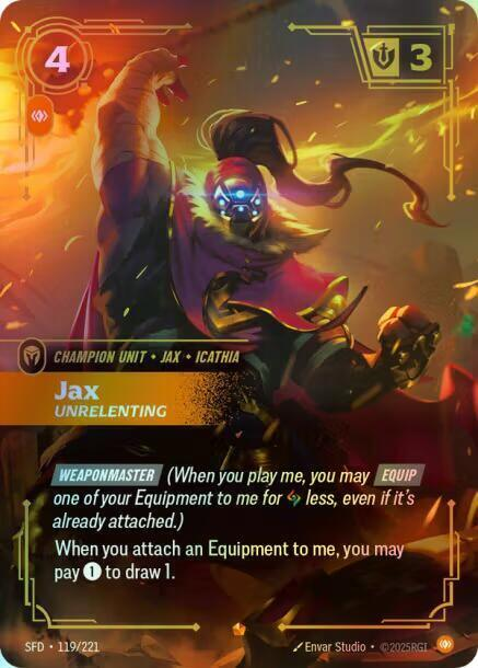 Jax - Unrelenting (SFD) #119 [EN/F]