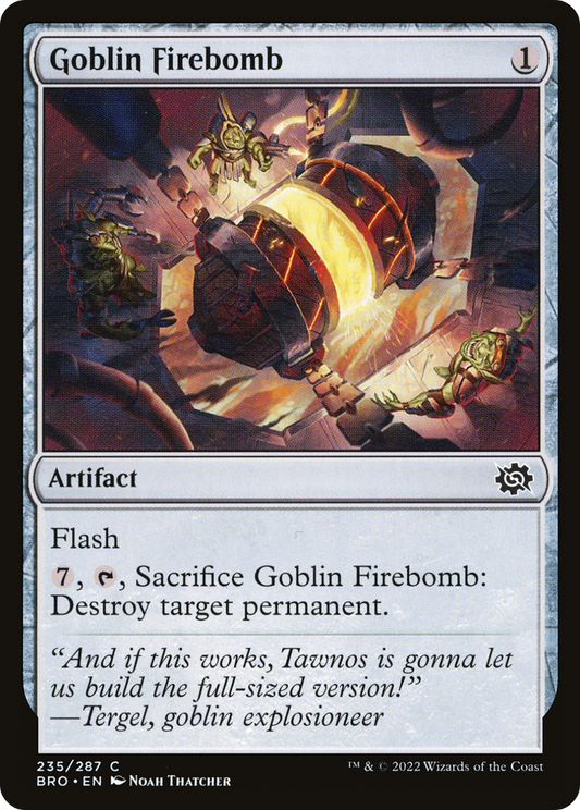 Goblin Firebomb (BRO) #235 [EN/N]