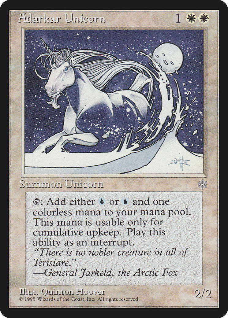 Adarkar Unicorn (ICE) #1 [EN/N]