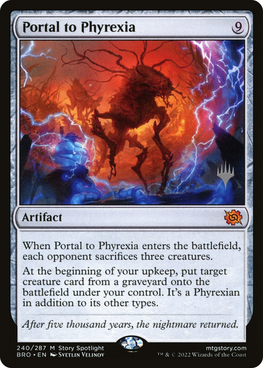 Portal to Phyrexia (PBRO) #240p [EN/N] s/o