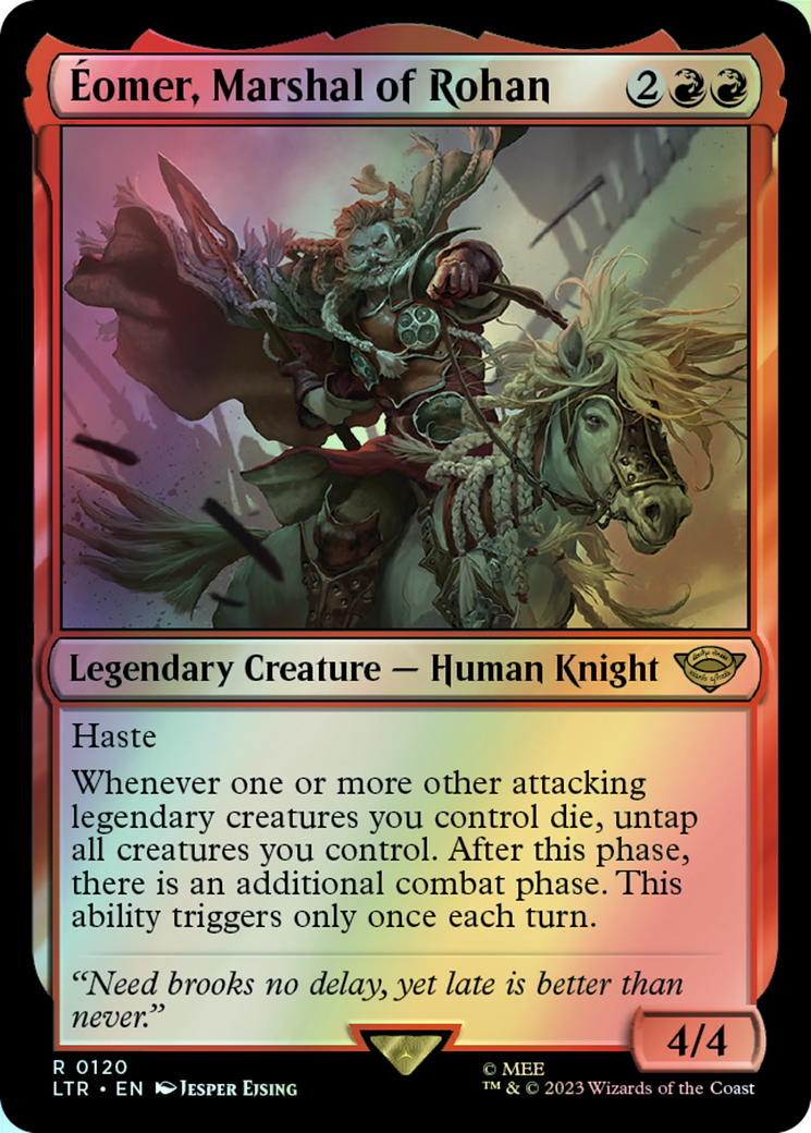 Éomer, Marshal of Rohan (LTR) #120 [EN/F] s/o