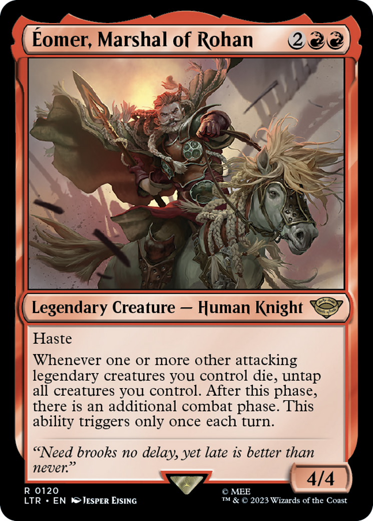 Éomer, Marshal of Rohan (LTR) #120 [EN/N] s/o