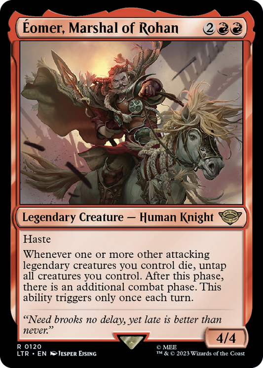 Éomer, Marshal of Rohan (LTR) #120 [EN/N] s/o