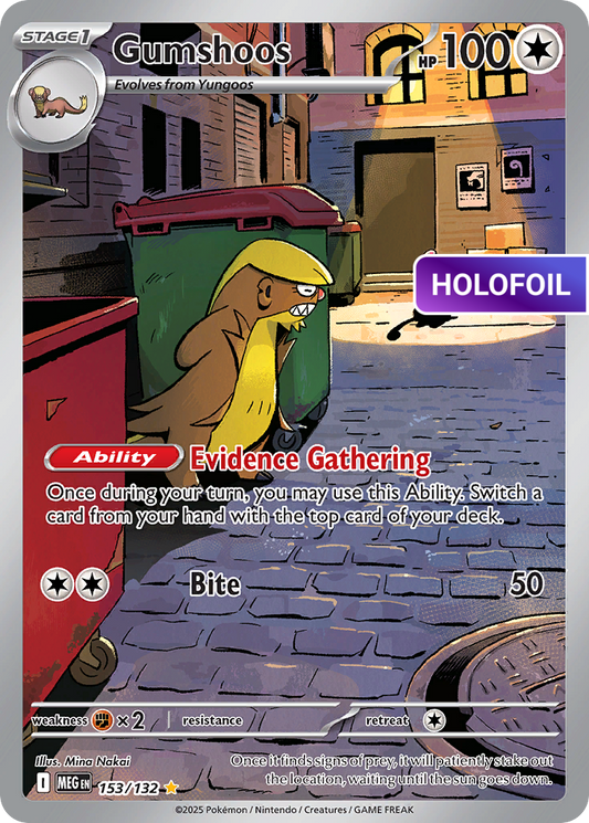 Gumshoos - 153/132 (MEG) #153 [EN/H]
