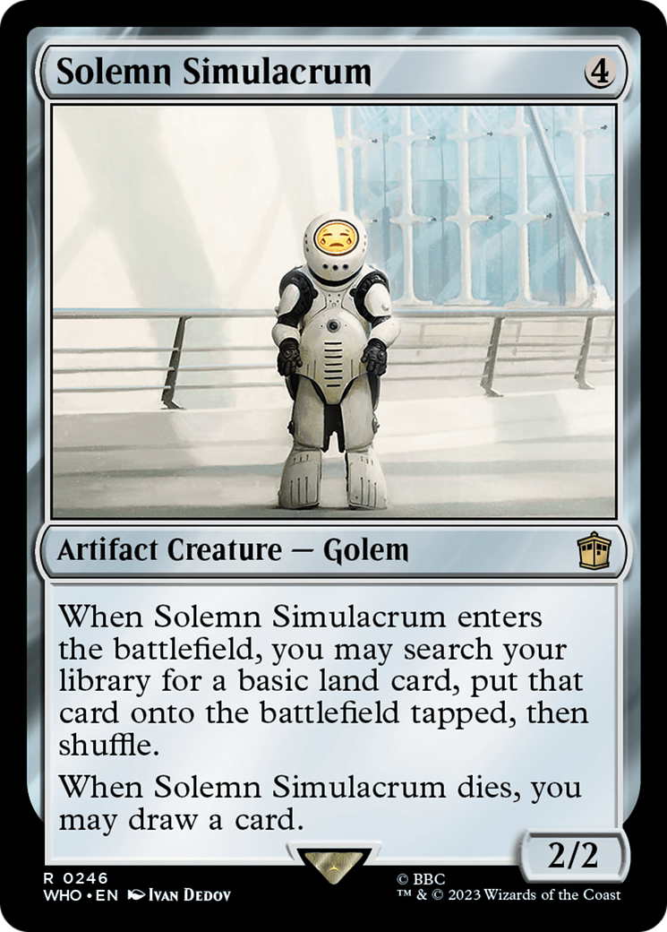 Solemn Simulacrum (WHO) #246 [EN/N]